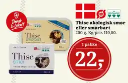 Dagli'Brugsen Thise økologisk smør eller smørbart tilbud