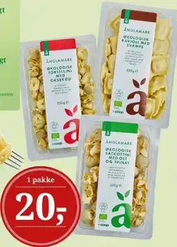 Dagli'Brugsen Änglamark økologisk fyldt pasta tilbud