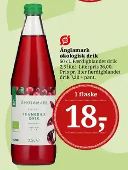 Dagli'Brugsen Änglamark økologisk drik tilbud
