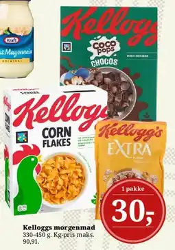 Dagli'Brugsen Kelloggs morgenmad tilbud