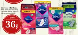 Dagli'Brugsen Libresse eller Tena tilbud