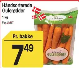 ABC Lavpris Håndsorterede Gulerødder tilbud