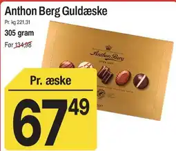ABC Lavpris Anthon Berg Guldæske tilbud