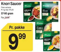 ABC Lavpris Knorr Saucer tilbud