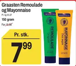 ABC Lavpris Graasten Remoulade og Mayonnaise tilbud