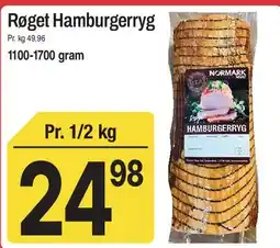ABC Lavpris Røget Hamburgerryg tilbud