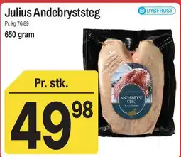 ABC Lavpris Julius Andebryststeg tilbud