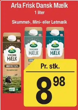 ABC Lavpris Arla Frisk Dansk Mælk tilbud