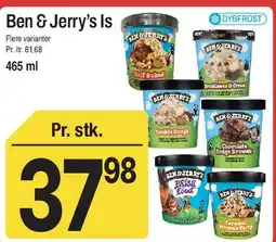 ABC Lavpris Ben & Jerry's Is tilbud