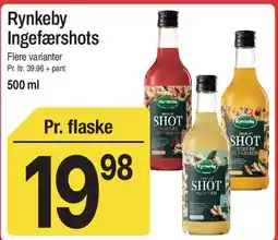 ABC Lavpris Rynkeby Ingefærshots tilbud