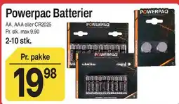 ABC Lavpris Powerpac Batterier tilbud