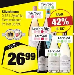 Calle Silverboom (vin) 0,75 l tilbud