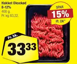 Calle Hakket oksekød 8-12% (400 g) tilbud