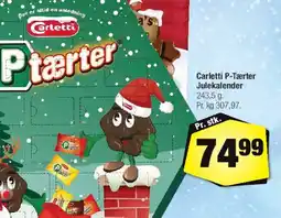 Calle Carletti P-Tærter Julekalender tilbud