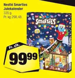 Calle Nestlé Smarties Julekalender tilbud