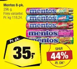 Calle Mentos 8-pk tilbud