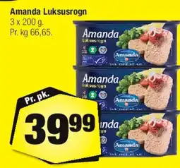 Calle Amanda Luksusrogn tilbud
