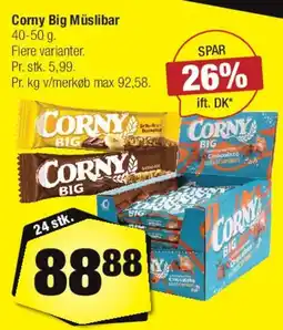 Calle Corny Big Müslibar tilbud