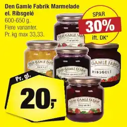 Calle Den Gamle Fabrik Marmelade tilbud