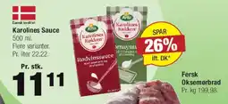 Calle Karolines Sauce tilbud