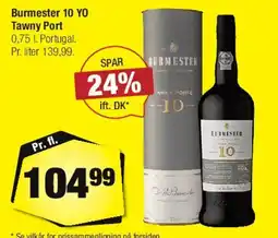 Calle Burmester 10 YO Tawny Port tilbud