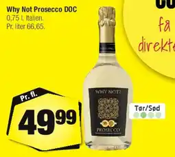 Calle Why Not Prosecco DOC tilbud
