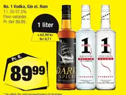 Calle No.1 Vodka, Gin el. Rom tilbud