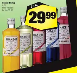 Calle Shake-It Sirup tilbud