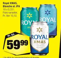 Calle Royal XMAS / Blanche / IPA tilbud