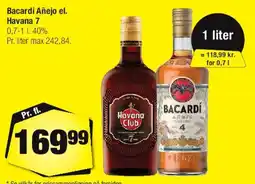 Calle Bacardi Añejo / Havana 7 tilbud