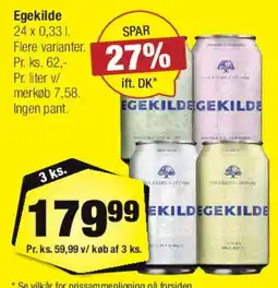 Calle Egekilde (flasker / 24 x 0,33 l) tilbud