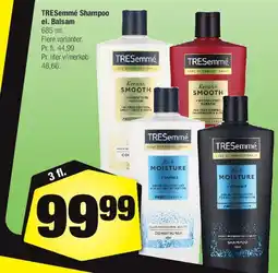 Calle TRESemmé Shampoo / Balsam (pakket vist) tilbud