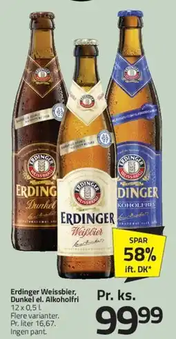 Fleggaard Erdinger Weissbier tilbud