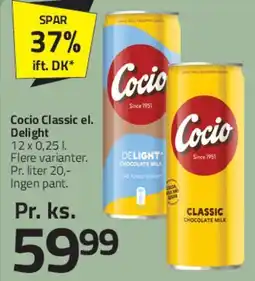 Fleggaard Cocio Classic el. Delight tilbud