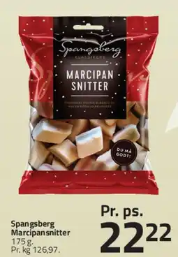 Fleggaard Spangsberg Marcipansnitter tilbud
