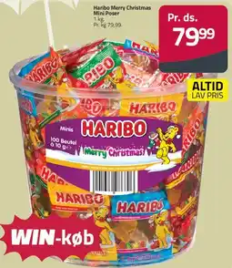 Fleggaard Haribo Merry Christmas Mini Poser tilbud