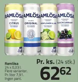 Fleggaard Ramlösa (24 stk.) tilbud