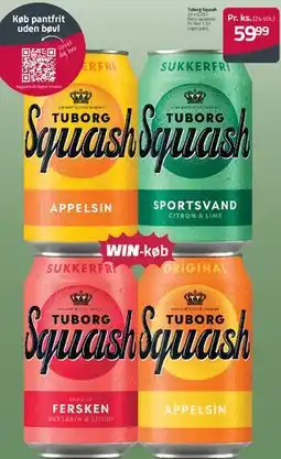 Fleggaard Tuborg Squash tilbud