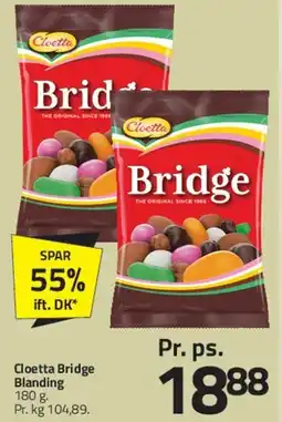 Fleggaard Cloetta Bridge Blanding tilbud