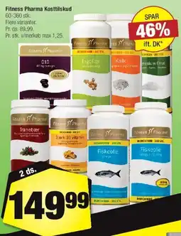 Calle Fitness Pharma Kosttilskud tilbud