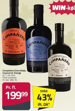 Fleggaard Compañero (rum) tilbud