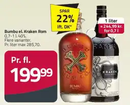 Fleggaard Bumbu el. Kraken Rom tilbud