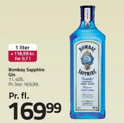 Fleggaard Bombay Sapphire Gin tilbud