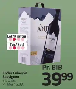 Fleggaard Andes Cabernet Sauvignon tilbud