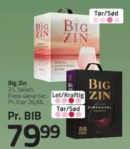 Fleggaard Big Zin tilbud