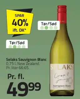 Fleggaard Selaks Sauvignon Blanc tilbud