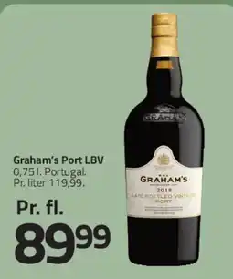 Fleggaard Graham's Port LBV tilbud