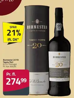 Fleggaard Burmester 20 YO Tawny Port tilbud