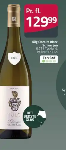 Fleggaard Jülg Cacaire Blanc Schweigen tilbud
