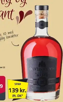 Fleggaard Daviden's XO Blue Label tilbud